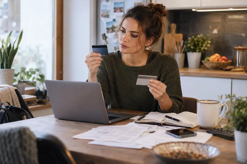 Redaktionelle Illustration: Hanseatic GenialCard oder Bank Norwegian